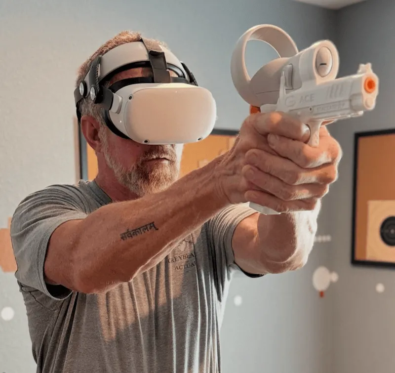 Greybeard Actual Matt Little On Training with Ace Virtual Shooting