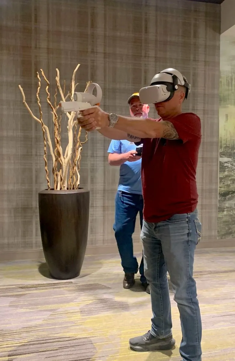 Tim Herron with Ace Virtual Shooting